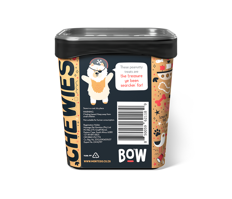 Bags O' Wags Chewies:  Peanut Butter Flavored Sticks