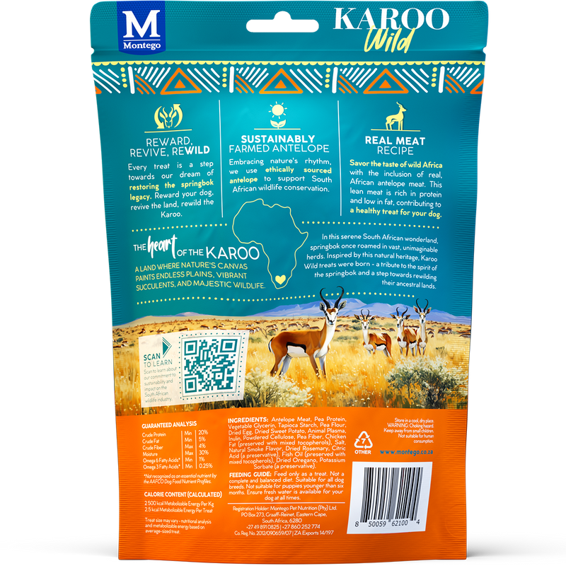 Karoo Wild Training Bits:  Oregano Seasoned (Back)